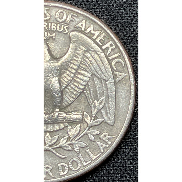1978-D Quarter Filled D Error on Obverse & Wounded Eagle on Reverse - Picture 13 of 16